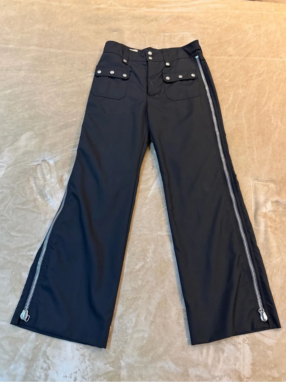 GUCCI SIDE ZIP CARGO PANTS